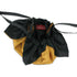 SiaLinda: Pompadour Tasche Aurelia gold / schwarz, Satin - SiaLinda.com
